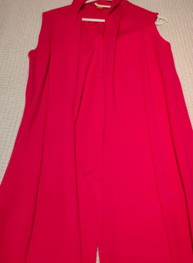 image of sleeveless coat